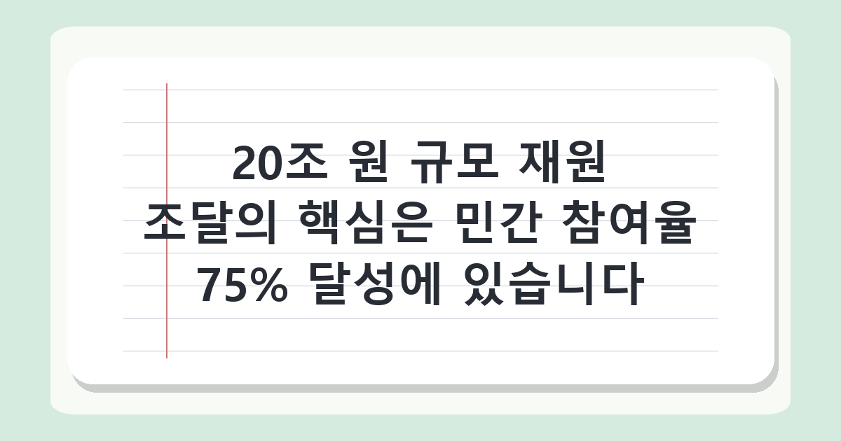 강북 전성시대 20조 투자 계획, 2026년 이후 실현 가능성 분석
