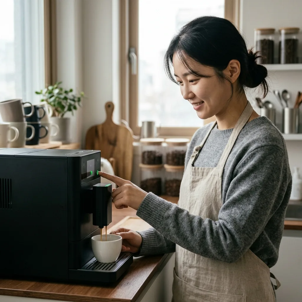 30만~50만 원대 입문용 전자동 커피머신의 약진 (AI 생성)