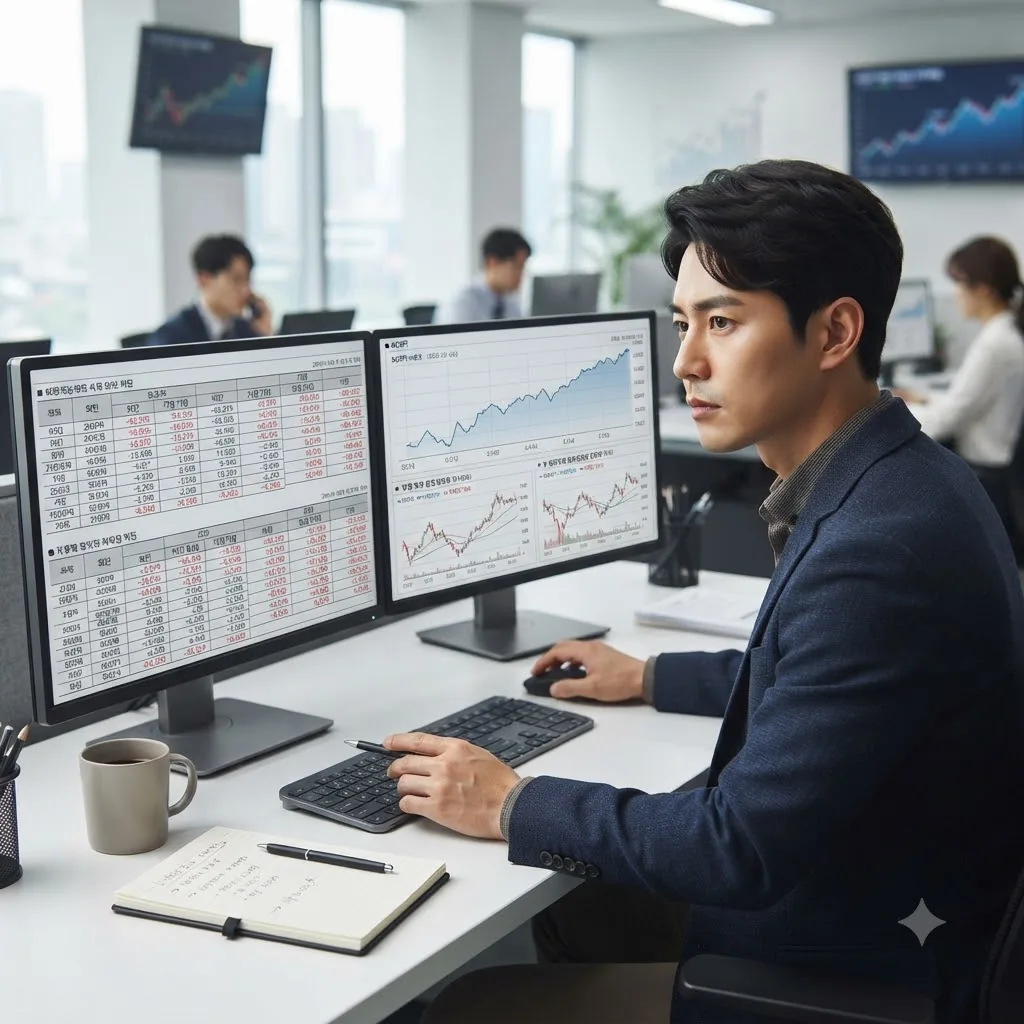 투자 주체별 순매수 상위 종목 비교 (AI 생성)