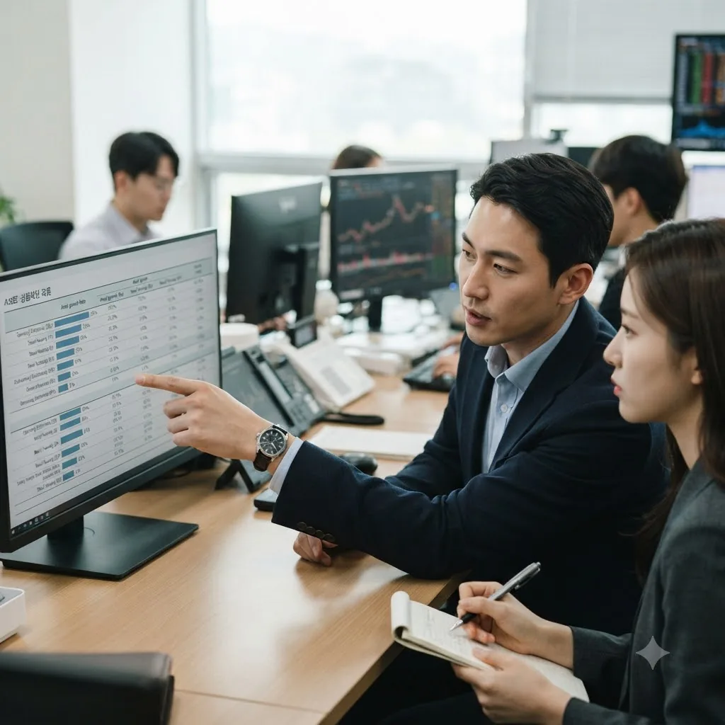 과거와 현재 주요 자산 지표 및 변동 비교 (AI 생성)