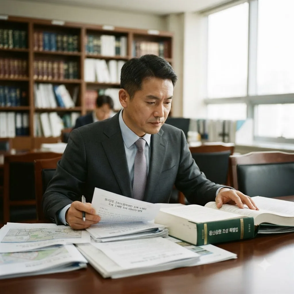 용산공원조성특별법 개정과 선결 법적 과제 (AI 생성)