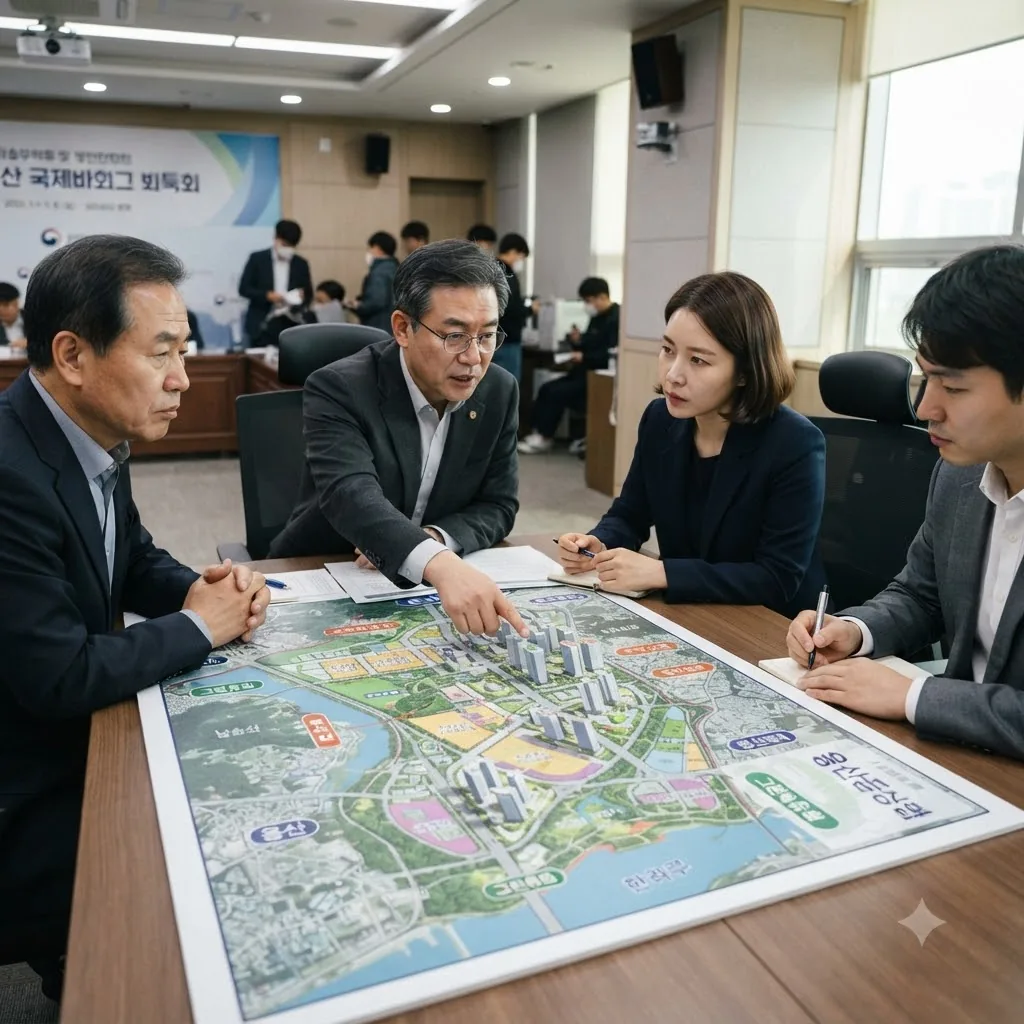 서울시와 지자체의 녹지 보존 입장 및 정책 갈등 (AI 생성)